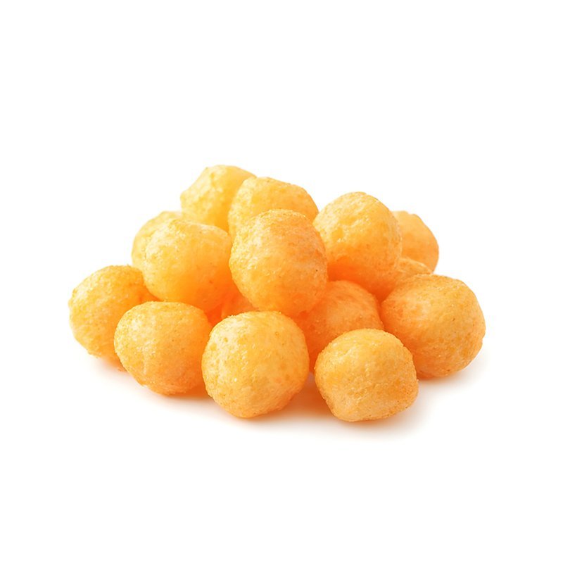 Quinoa puff snacks